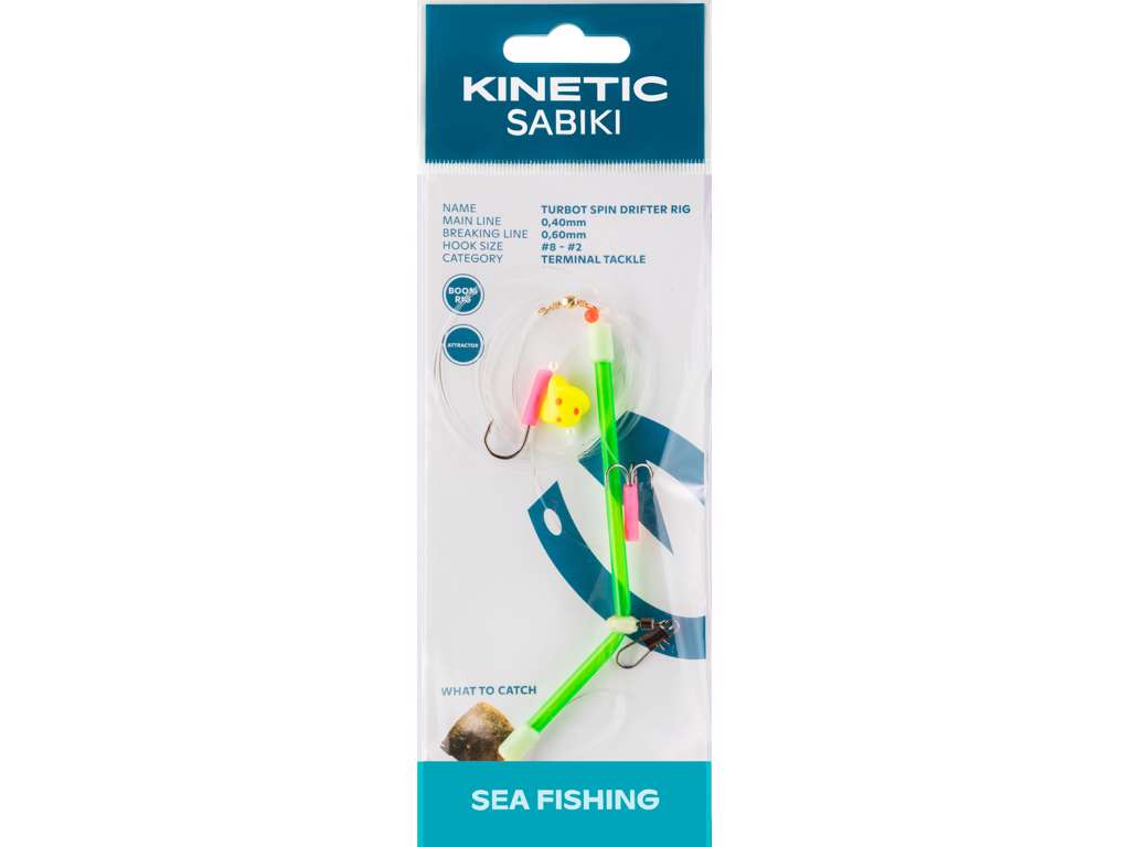 KINETIC SABIKI TURBOT Spin Drifter #8/#2