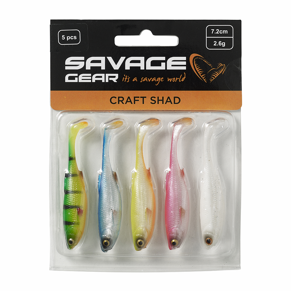 CRAFT SHAD Dark water mix