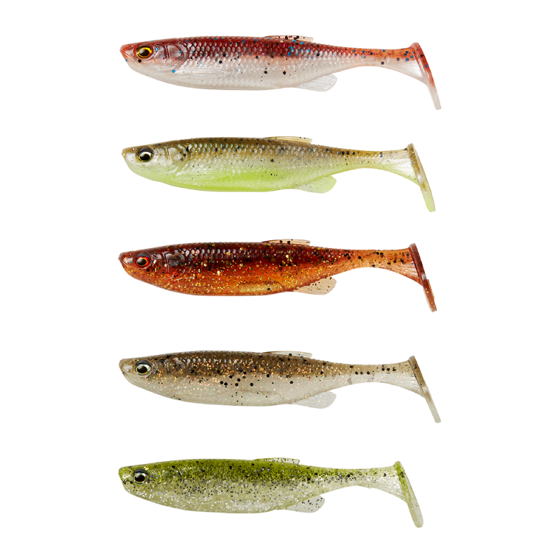 FAT MINNOW T-TAIL CLEARWATER MIX