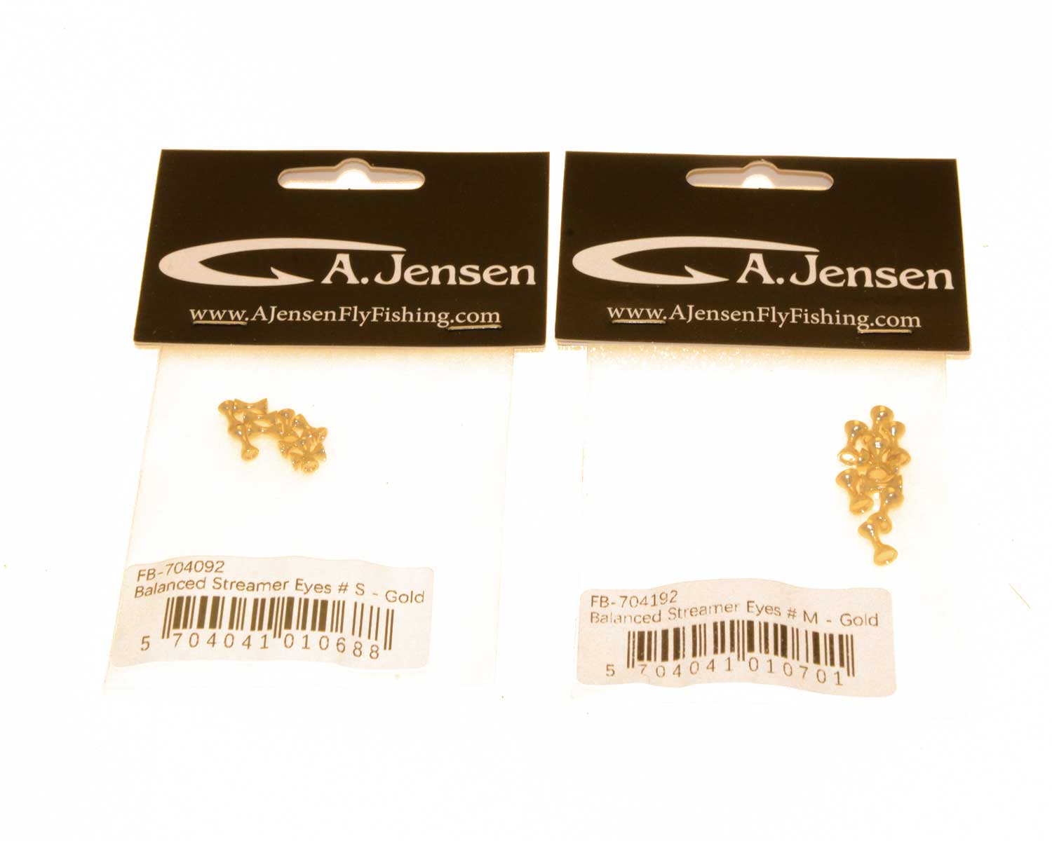 A.Jensen Balanced Streamer Eyes Gold combo - 1 of each 2 sizes